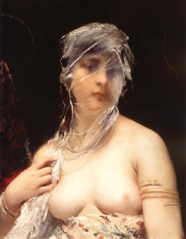 Henri Lucien Doucet Beauty of Harem France oil painting art